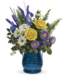 Teleflora's Sapphire Garden Bouquet from Fields Flowers in Ashland, KY